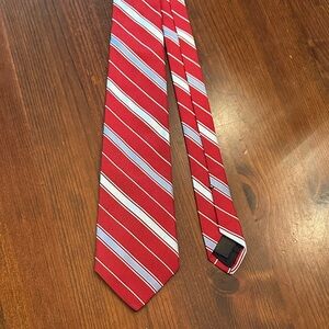 Brooks Brothers Red and Blue Striped Tie
